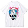 Summer New Anime Chainsaw Unisex Printed Tshirt Unisexs and Womens Tshirt Unisexs Top Sports Tshirt Unisexs Tshirt Harajuku Y2K Tee