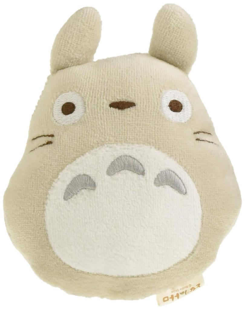 Studio Ghibli My Neighbor Totoro Large Totoro Plush Toy with Whistle, 11cm Tall