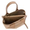 Furla Fabric With Calfskin Handbag Mini Women's Natural Toffee WB02068-BX2093-4947S