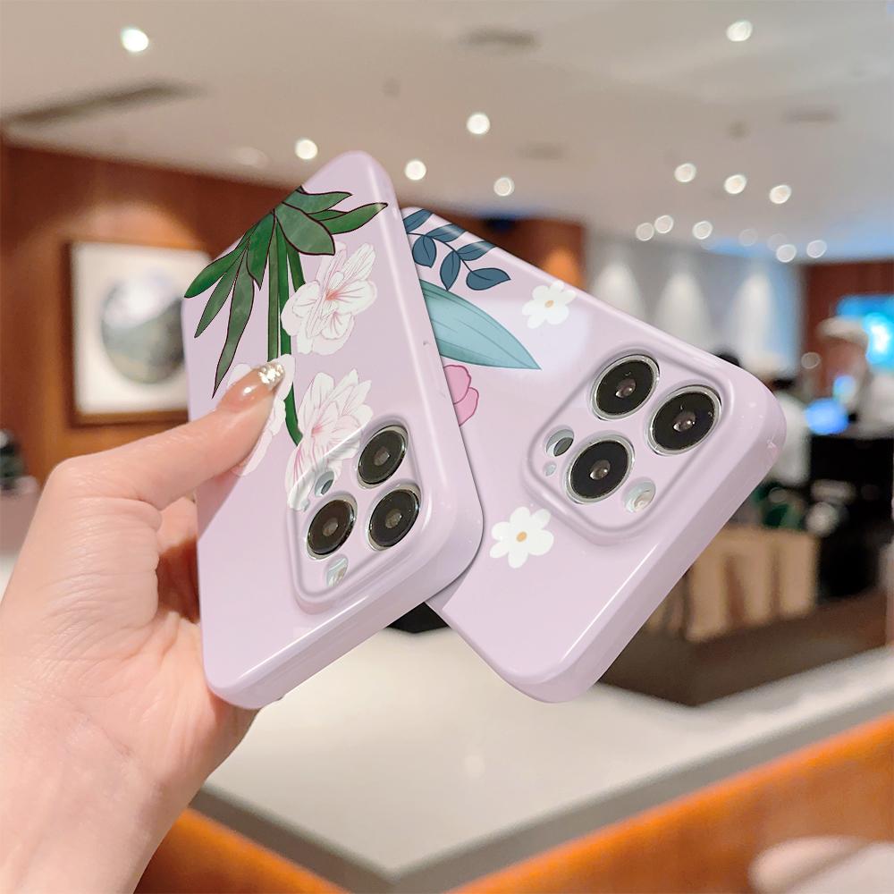 Все включено Пленка Чехол для телефона Мультяшный Модный дизайн Жесткий Чехол Полная защита Защита камеры для OPPO A60 A96 Reno12 Realme C53 C75