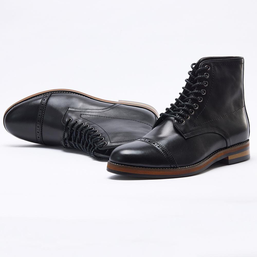 Мода 2025 Самые популярные ботинки челси из телячьей кожи Мужские Зимние ковбойские ботинки Мотоциклетные ботинки Мужская обувь Вестерн ботинки для мужчин