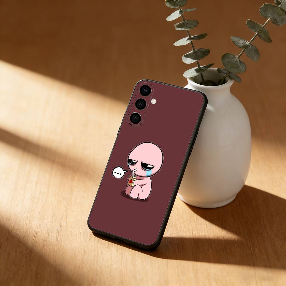 Чехол для телефона Game T-The B-Binding of Isaac для Samsung Galaxy A13, 21s, 22, 31, 32, 52, 53, 71, 72, 73, Мягкий черный чехол