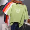 Luck Women Oversized Cotton Summer Tees Cartoon Cute Loose Printed T Shirt Soft Female Jumper Top