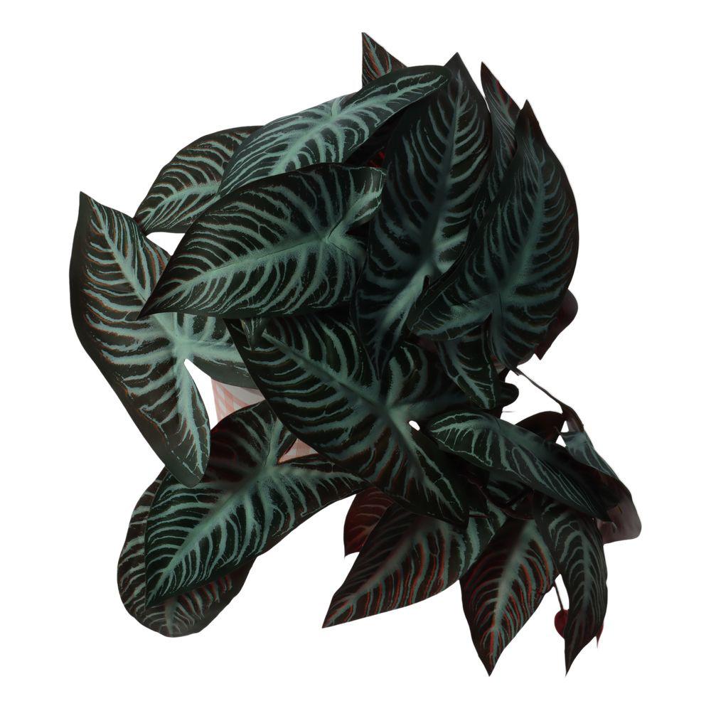 Green Artificial Water Plants 25CM Tall Reptile Climbing Plant Leaves Habitat Decor  Fish Tank