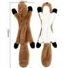 Squeak Pet Squirrel Raccoon Fox Skunk Animal Plush Toy Dog Toys Squeaky Whistling Involved Squirrel New Cute Plush Toys
