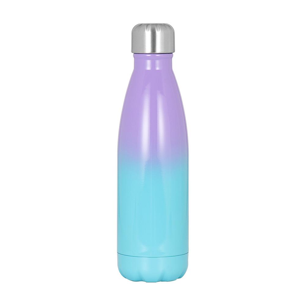 New Gradual Change Coke Cup Large Capacity High Value Portable Stainless Steel Coke Bottle Sports Water Cup Thermos Cup