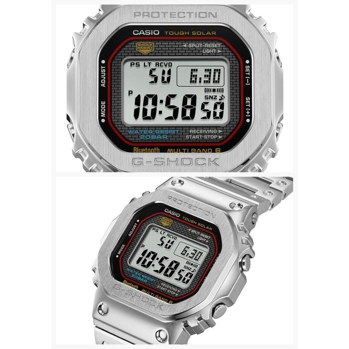 [Casio] Часы G-Shock GMW-B5000D-1CJF, Полностью металлические, На солнечных батареях, Bluetooth, Серебристые