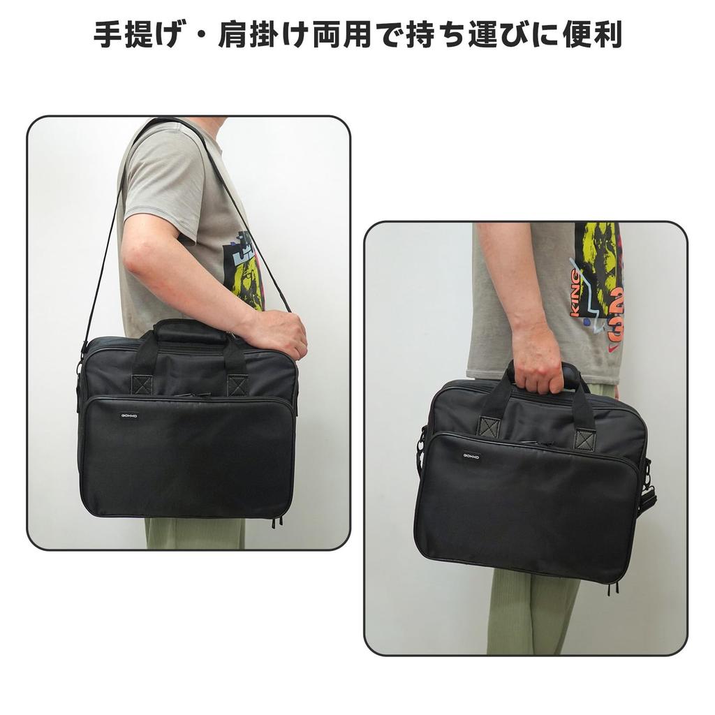 GOKKO Guitar Effector Board Pedal Board with Storage Bag (M-Black)