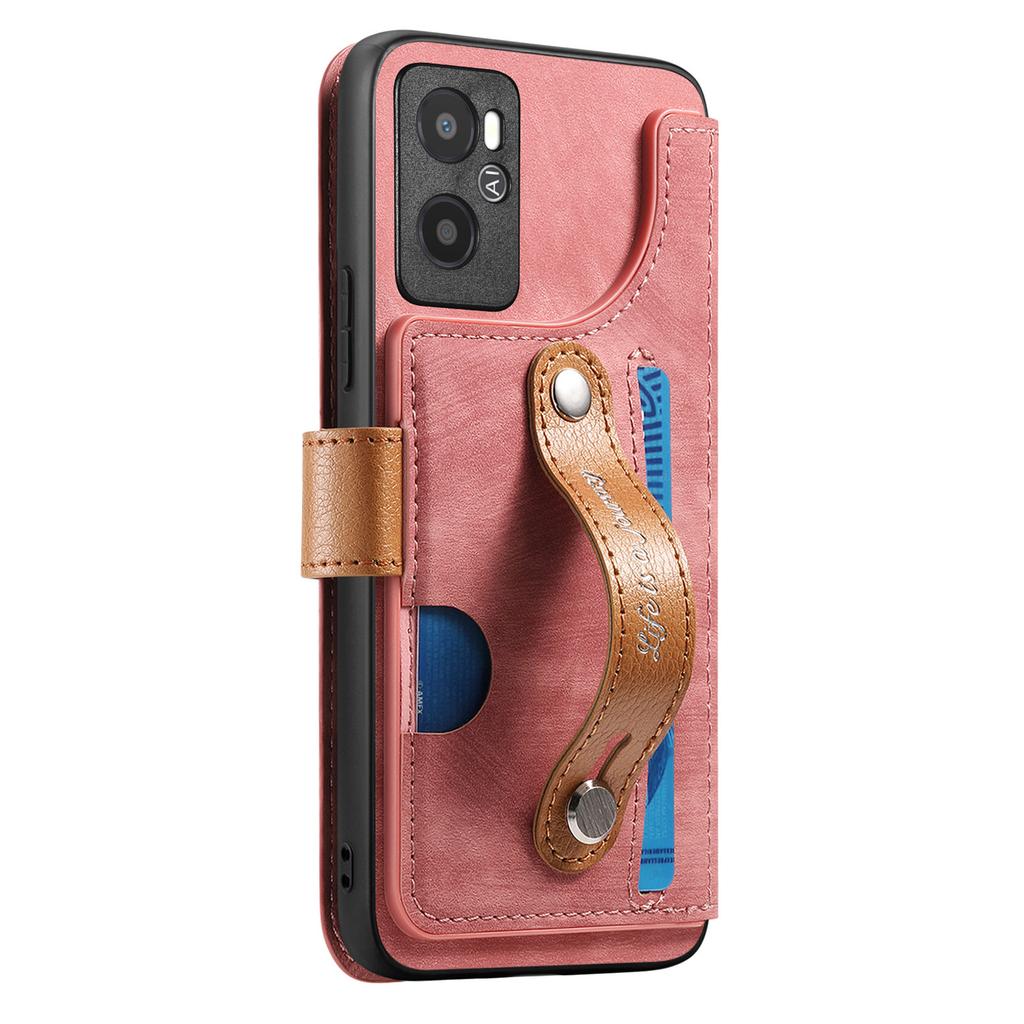 Ultimate Shockproof Wallet Case for Oppo series.Realme 6/10/11/C15/C35/Oppo A53/A38/A57/A58/Reno10...| Card Holder + Stand + RFID Protection