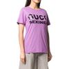 GUCCI SS23 T Shirt Women's Purple 623608-XJCLE-5103