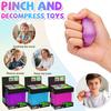 1pack Stress Cube Squishy Stress Balls for Adults Kids Sensory Fidget Toy for Your Best Mellow and Chill - Fidget Ice Cubes One Cube