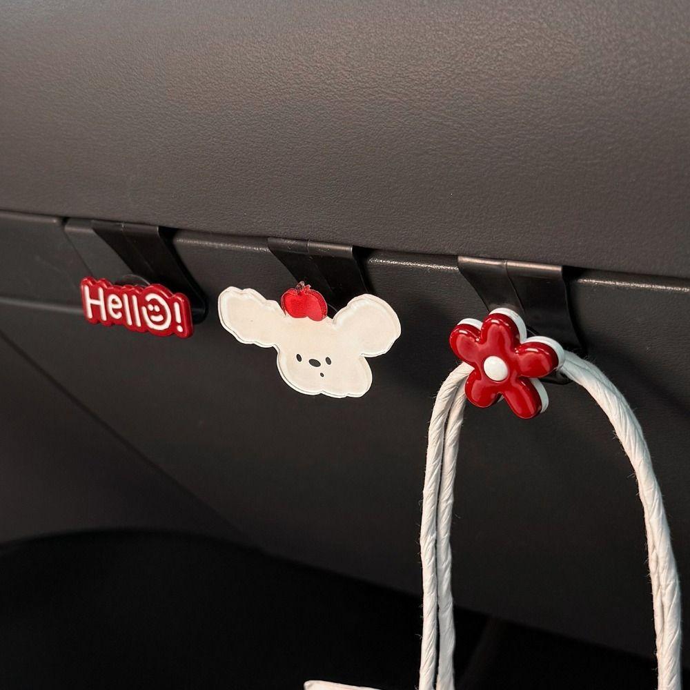 Universal Car Storage Hook Hidden Car Hooks Glove Box Hanger Car Interior Accessories