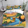 ai Italian Brainrot Tung Tung Sahur Bedding Sets Duvet Cover Pillowcase for Kids boys girls single double large size Bedroom