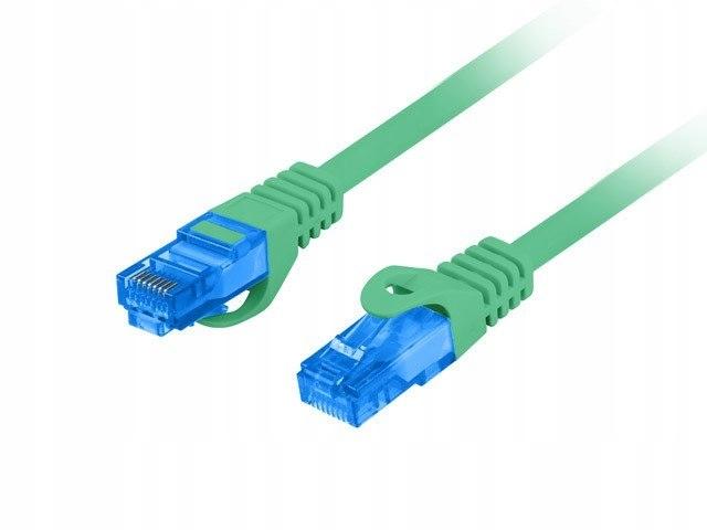 Patchcord Lanberg S/FTP kat.6A 3m LSZH CCA fluke passed zielony