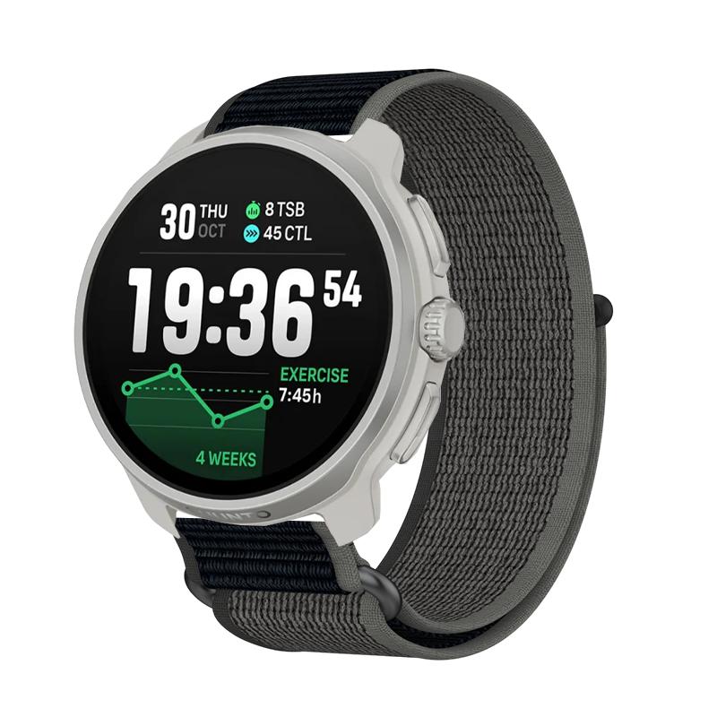 Нейлоновый ремешок для Suunto Race 2 Мягкий удобный сменный ремешок 22 мм Браслет для Suunto Run/Ocean/9 Peak