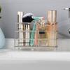 Stainless Steel Toothbrush Holder Easy to Clean Shower Table Bracket  Bathroom
