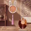 Battery Powered DIY Bamboo Lantern Woven Cartoon Animal Lamp Woven Rabbit Light  Home Ornament