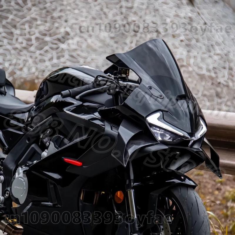 Original 675 SR-R Windscreen for 675SR 675SRR 675SS Windshield Motorcycle Accessories Wind Deflector Double Bubble Screen