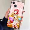 Чехол для телефона Nishikino Maki-Love Live Для iPhone 17, 16, 15, 14, 13, 12 Plus, Max Мягкий силиконовый черный чехол