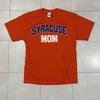 Винтажная футболка Syracuse University для мамы, женская, размер L, оранжевая, студенческая, Y2K, NY