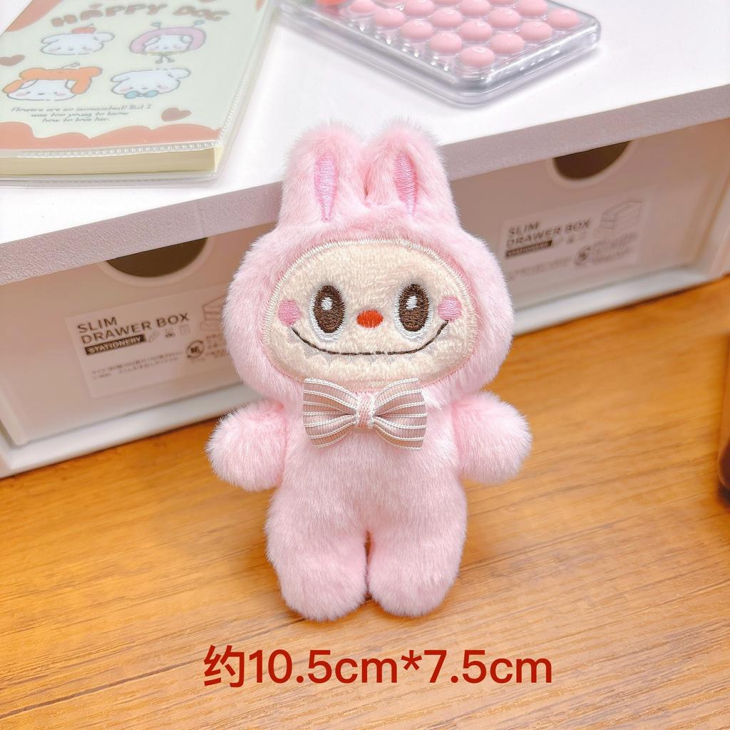 Squeaky Plush Pendant Cute Doll Keychain Plush Toy Pendant