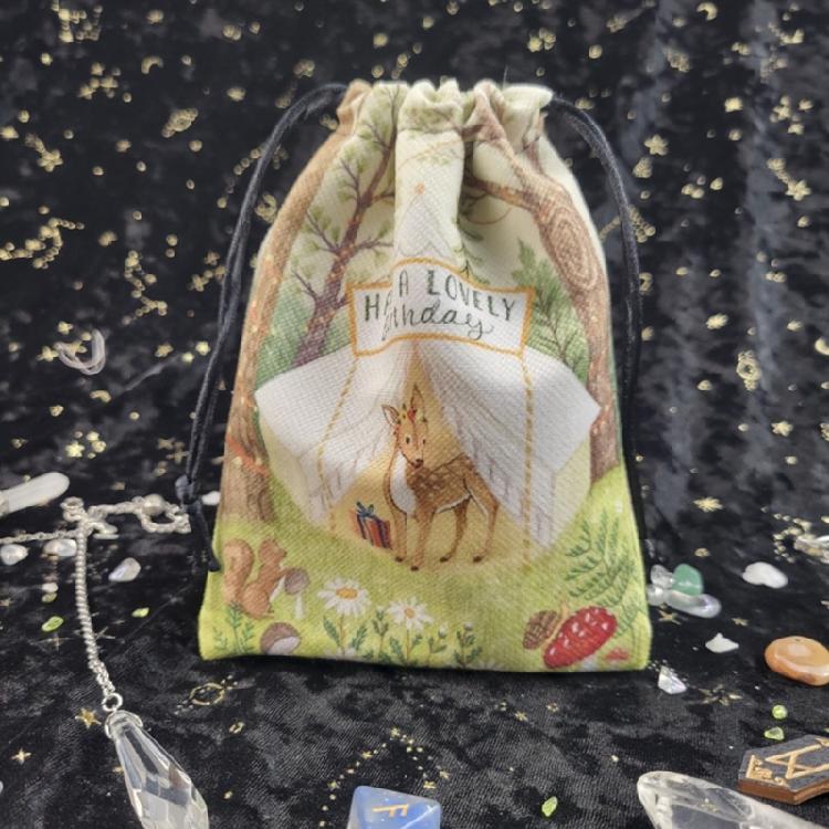 Velvet Birthday Candy Container Bakery Bags Candy Bags Wrapping Gift
