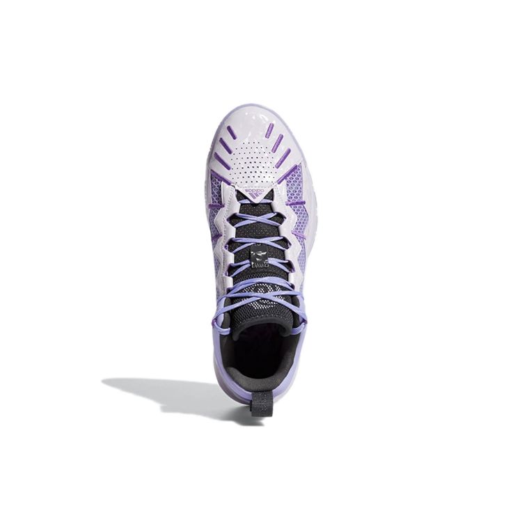 adidas Мужские кроссовки D Rose Son of Chi Rare Gems Фиолетовый Активно-Фиолетовый Светло-Фиолетовый GX2933