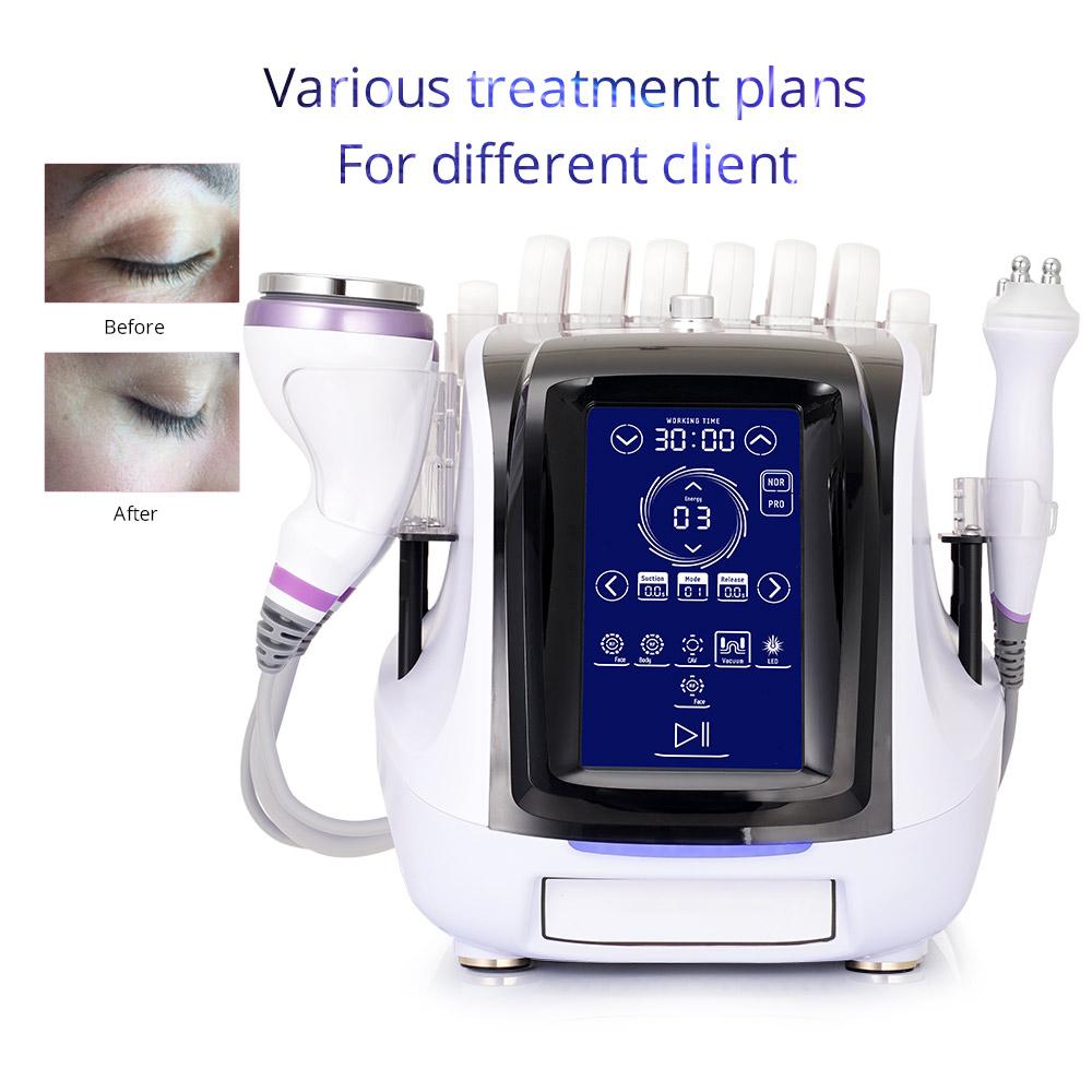 Ультразвуковая кавитация 2.0 Вакуумное тело для похудения RF Радиочастотная машина для лифтинга кожи