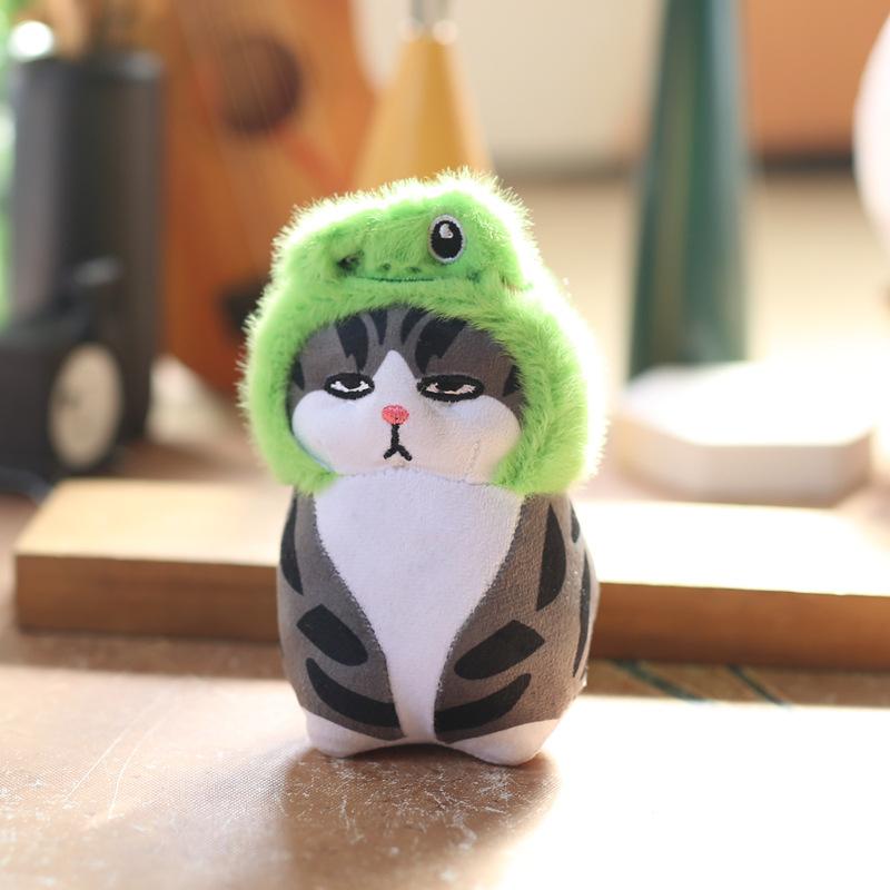 Милая милая кошка кулон плюшевая игрушка кукла котенок сумка подвесной брелок кукла кукла