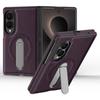Wireless Charging Magnetic Leather Phone Cover for Samsung Galaxy Z Fold 8 Ultra 7 6 5 4 3 Fold8 Fold7 Fold6 Stand Phone Case