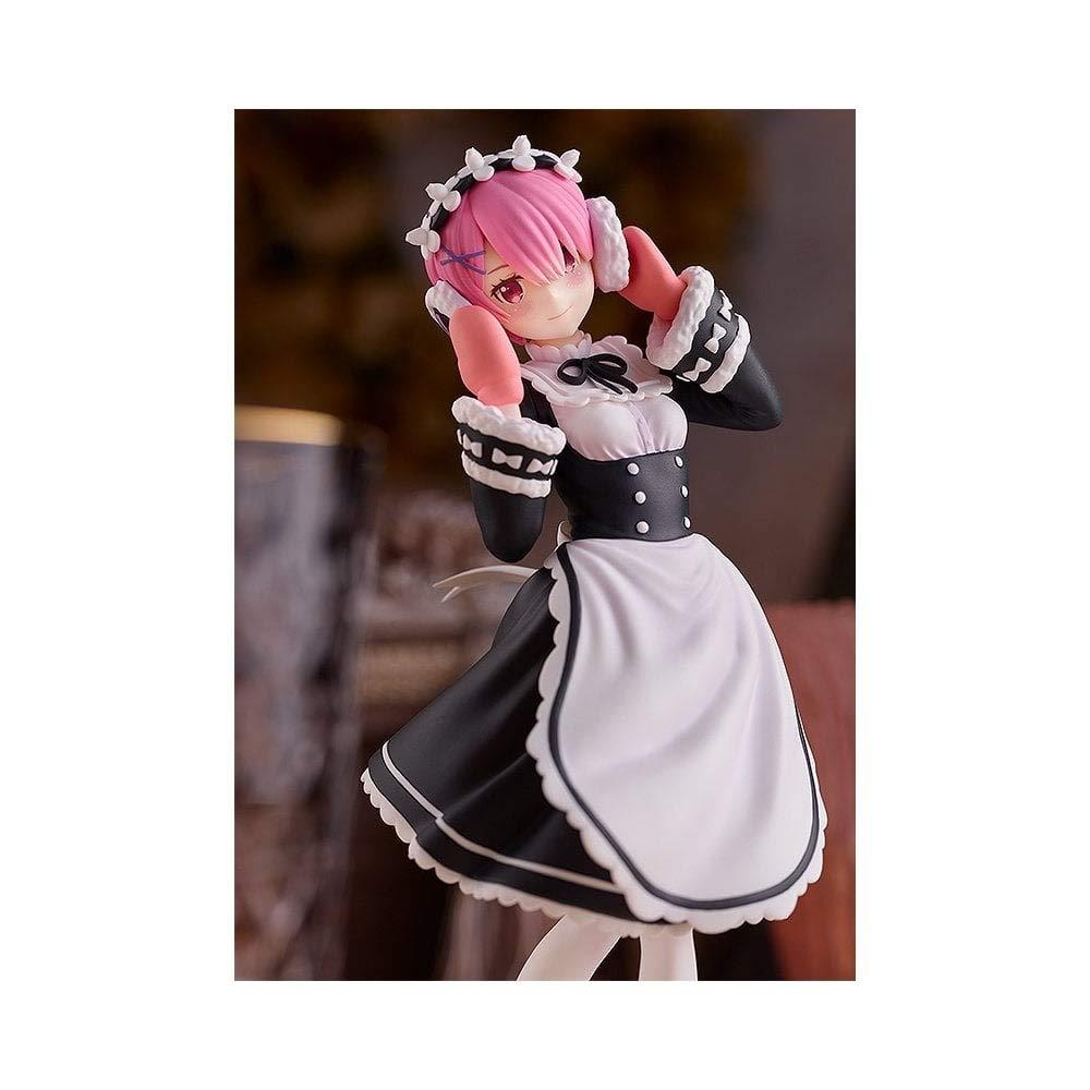 POP UP PARADE Re Жизнь в другом мире от Zero Ram Ice Season Clothes Ver. Полная раскрашенная пластиковая фигурка без масштаба, перепродажа