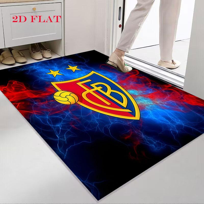 FC Basel 1893 Carpet Rug for Living Room Bedroom Home Sofa Decoration,Kids play Nonslip Floor Mat