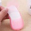 Savon en Papier Soluble - SHOP-STORY - Boîte Rose - 20 Feuilles - Antibactérien - Voyage