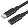 Удлинительный кабель USB C «папа-мама» Type C USB3.2 Gen2 10 Гбит/с 100 Вт, удлинительный кабель для быстрой зарядки для MacBook Pro, Samsung, Xiaomi