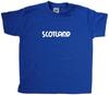 Scotland Text Kids T-Shirt