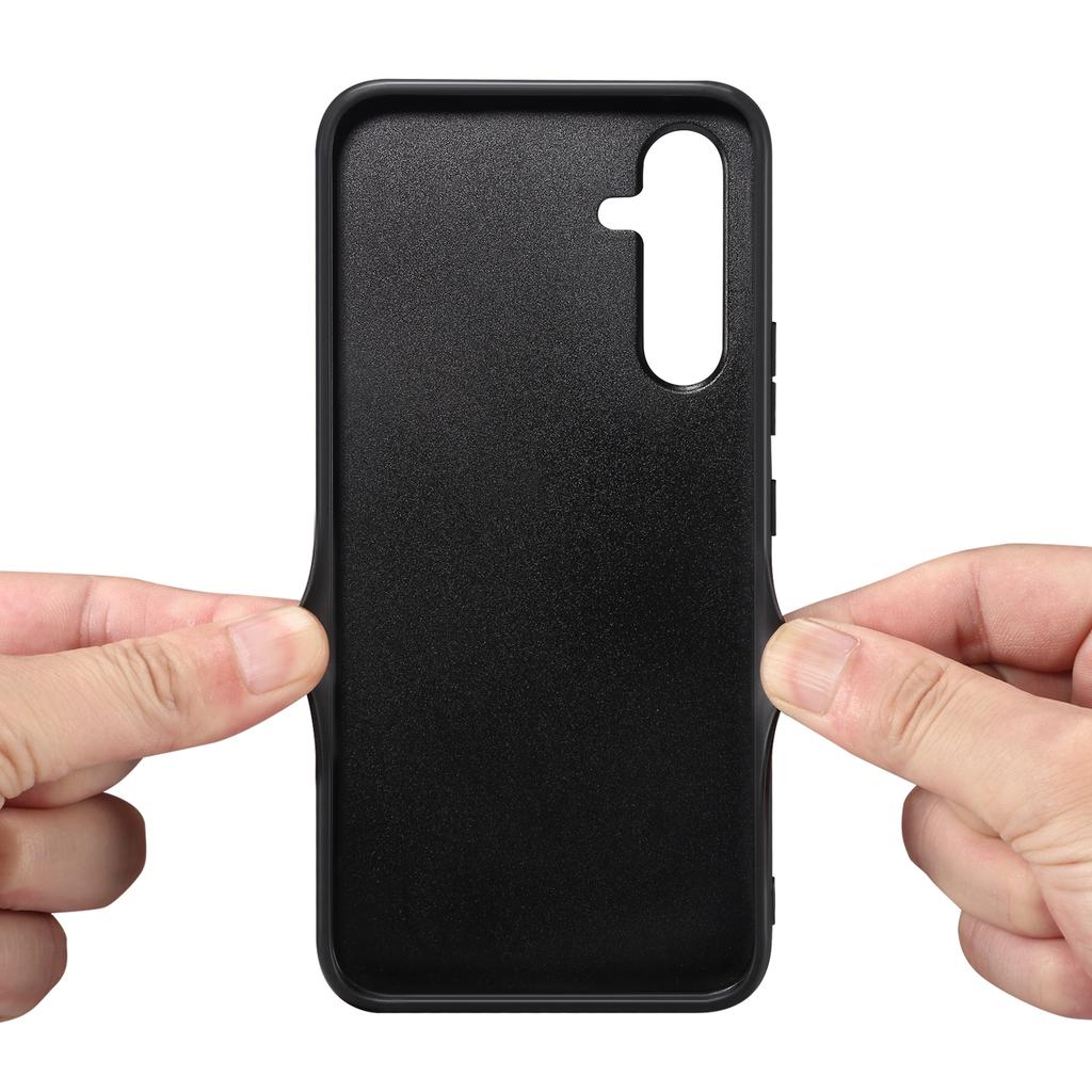 Чехол DENIOR для Samsung Galaxy A55 5G с отделением для карт, кожаный чехол для телефона из ТПУ с покрытием