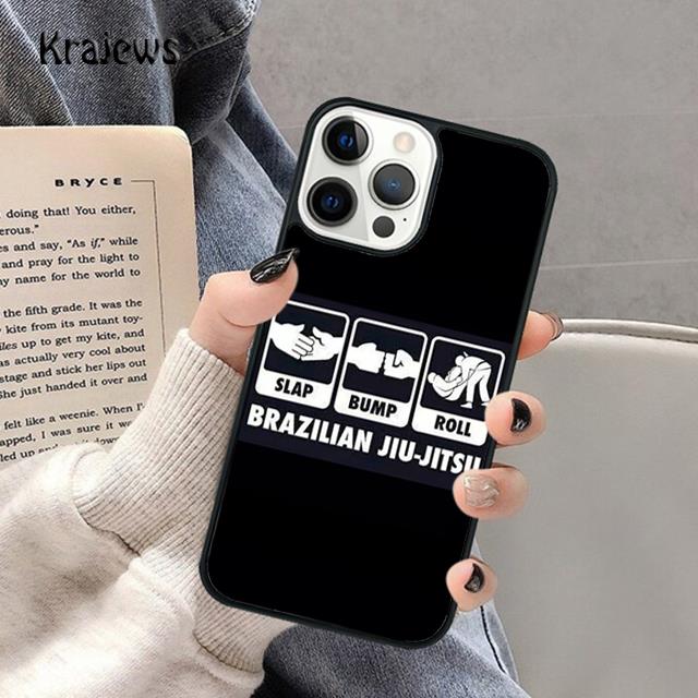 Чехол для телефона Judo jiu jitsu BJJ Brazilian Для iPhone 17 Air 16 15 14 Ma Plus 11 12 13 Pro Ma Чехол для телефона Fundas
