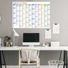2026 New Year Wall Calendar, Calendar Poster With Stickers, 365-Day Poster Calendar Planner, Creative Simple Working Planner