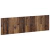Wall Mounted Headboard HOORN Reclaimed Wood Effect Engineered Wood