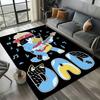 3D Print B-Blueys Family Cartoon Dog Carpet Rug for Living Room Bedroom Home Sofa Decoration,Kid Play Non-slip Floor Mat