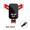 Car Logo Aluminum Alloy Dashboard Phone Bracket Universal Auto Cellphone Holder For MINI Cooper R60 R56 F56 F55 F57 F60 DD11