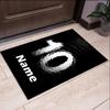 Custom Name 10 Printed Carpet,Rug for Office Chair Living Room Bedroom Kitchen Room Decor Gifts.
