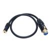 XLR To 3.5mm Stereo Cable 1.6ft XLR Female To 3.5mm 18 Inch Female Balanced Sound Converter