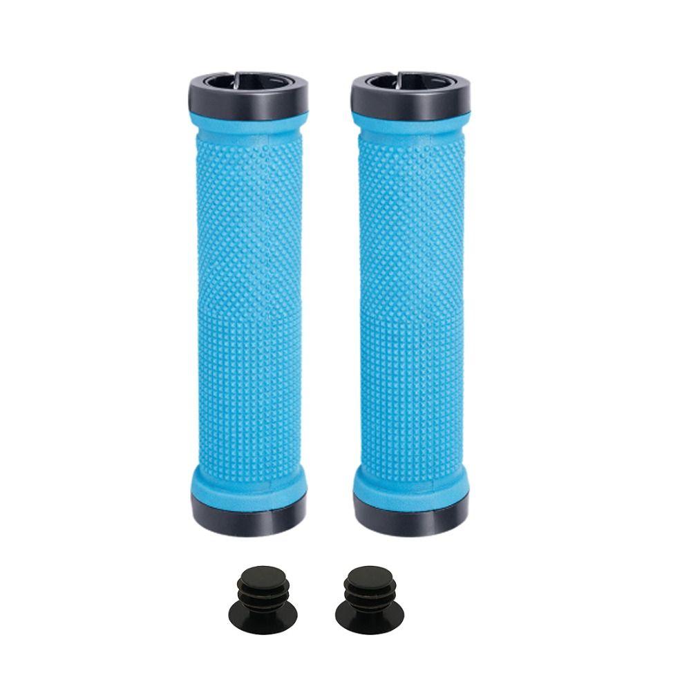 1 Pair Rubber Cycle Handle Grips Shock-Proof Bicycle Handlebar Grip Bike Handlebar Grips BMX Bikes
