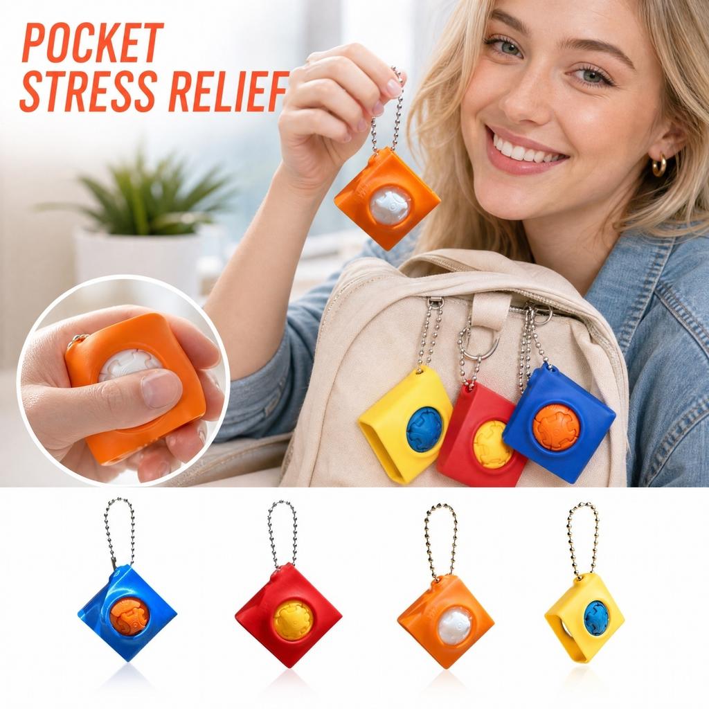 3D Printed Portable Stress Ball for Anxiety and Fidgeting