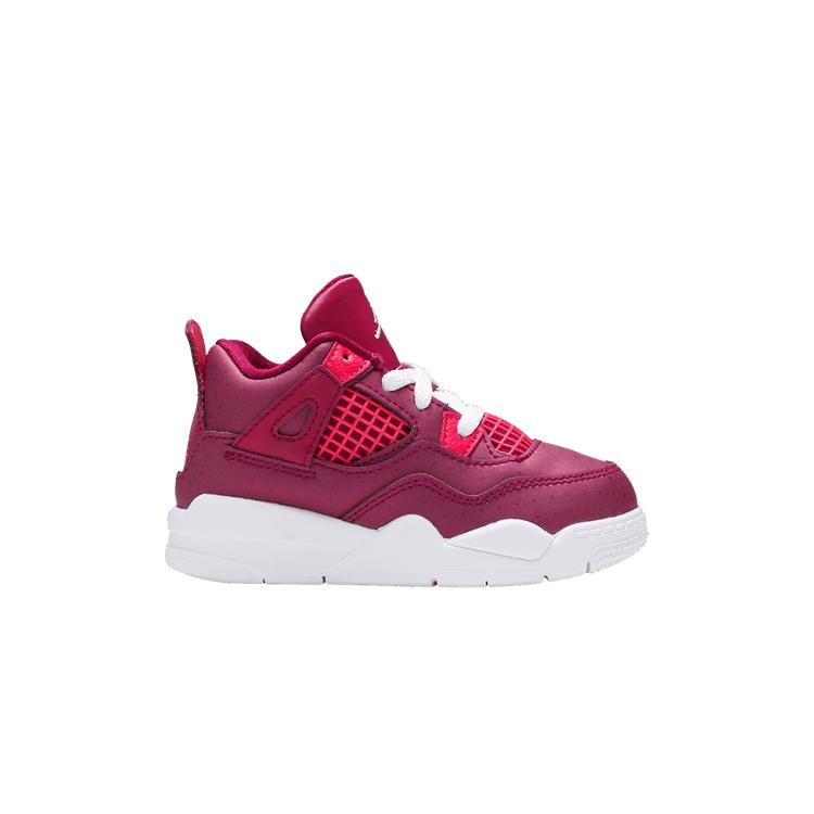 Kids' Sneakers Jordan 4 Retro Valentine's Day (2019) (TD) True Berry/Rush Pink-White
