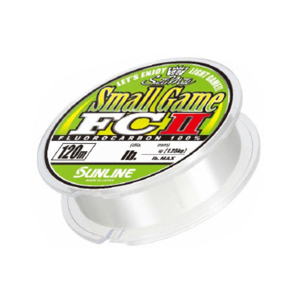 SUNLINE Fluorocarbon Line Saltimate Small Game FCII 120m Natural Clear 3.5lb (0.8)