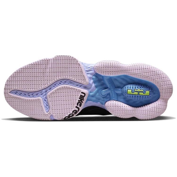 Nike LeBron 19 Low EP 'Ghost Green' (Unisex) Black / Purple Pulse / Pink Foam / Ghost Green Basketball Shoes DO9828 001