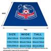 1PC Crystal Palace Football Club Patterned Flannel Blanket Suitable For All Seasons For Home Decor Warmth And Comfort Gifts Holiday Present