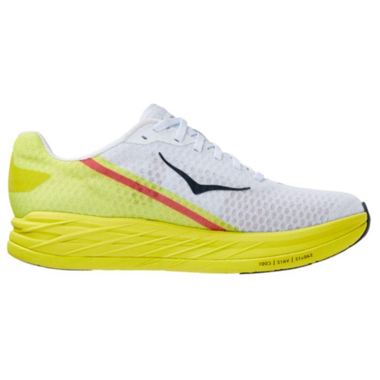 HOKA One One Rocket X White Evening Primrose (All Gender) Unisex Sneakers 1113532-WEPR